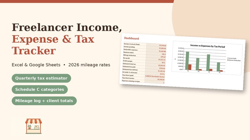 Freelancer Tax Tracker cover image