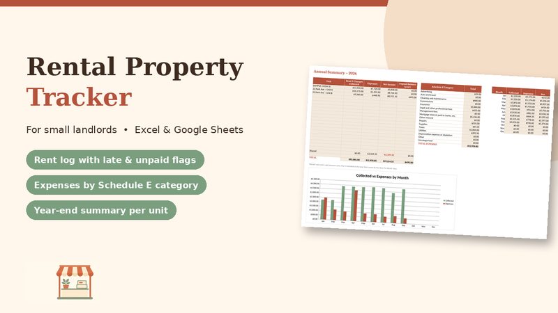 Small Landlord Rental Tracker cover image