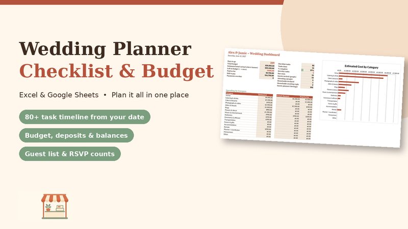 Wedding Planning Checklist & Budget cover image
